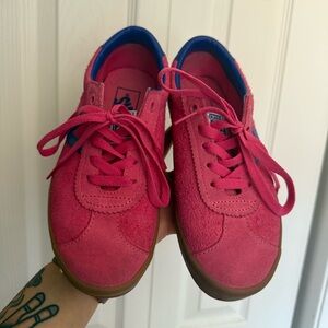 Vans Pink and Blue Sneakers 6